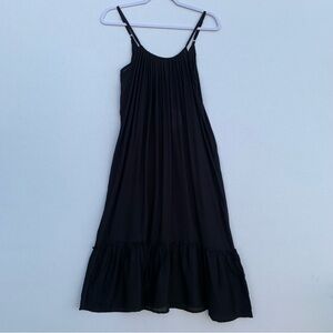 BOHO ME Midi Dress Women’s Size XS Black |Sleeveless